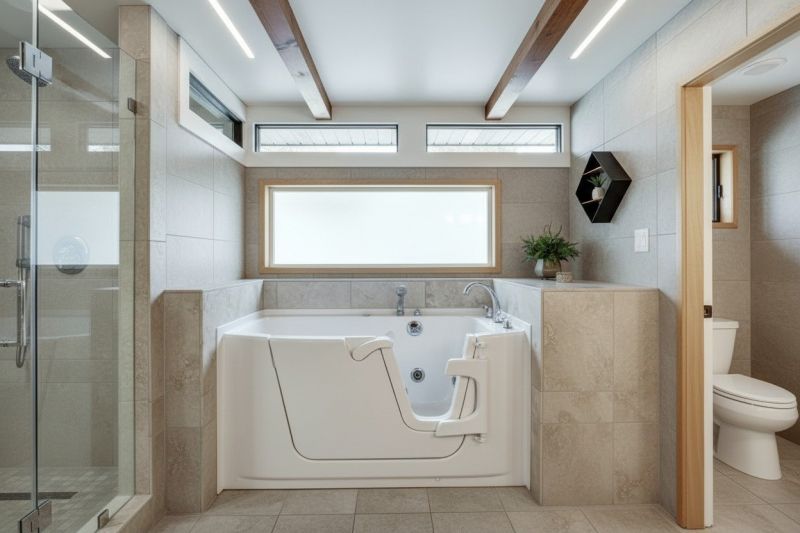 Walk In Tub Installation detail